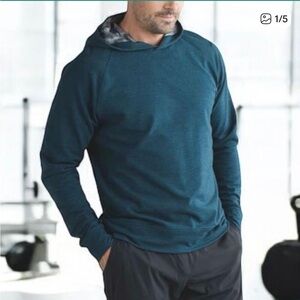 Lululemon Pave Pullover Hoodie Alberta Lake/Black